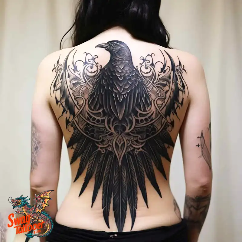 raven tattoo
