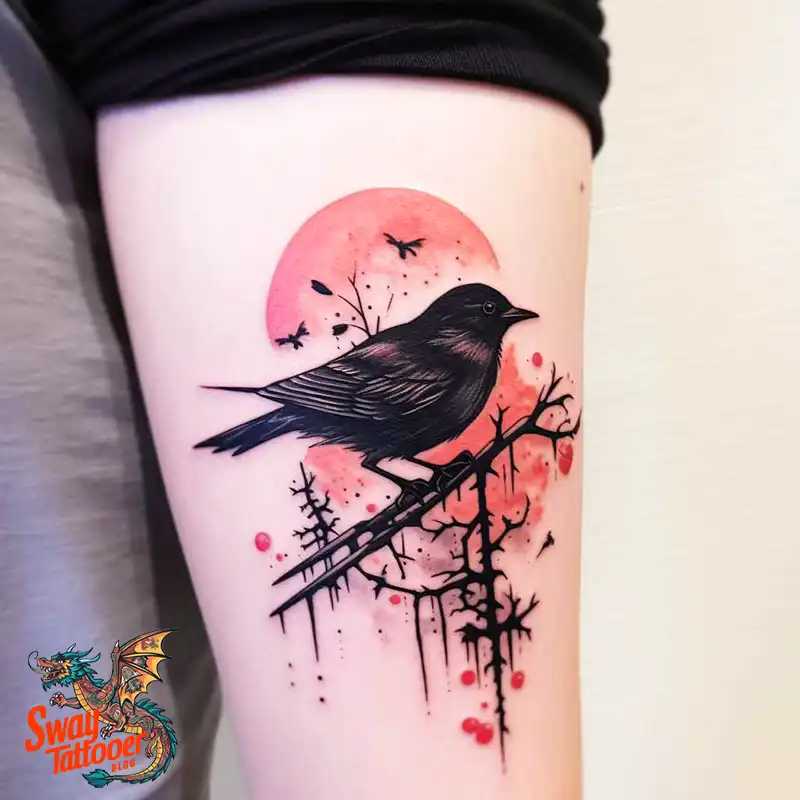 raven tattoo
