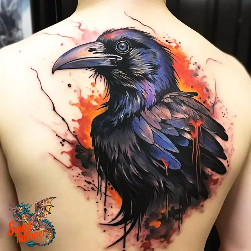 raven tattoo