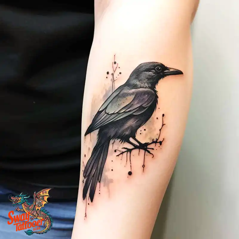raven tattoo