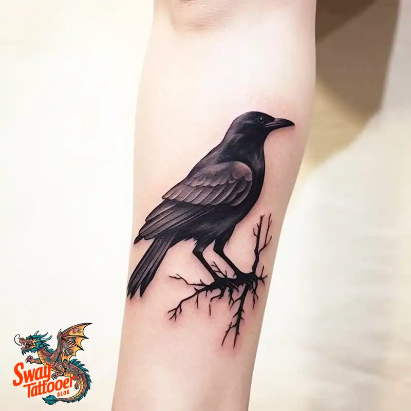 raven tattoo