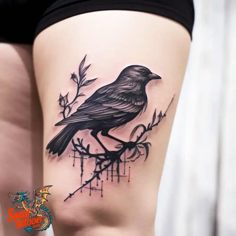 raven tattoo