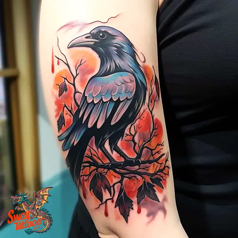 raven tattoo