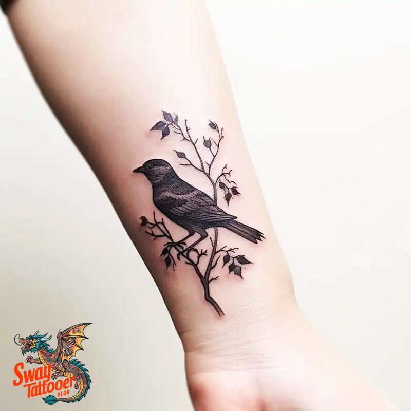 raven tattoo