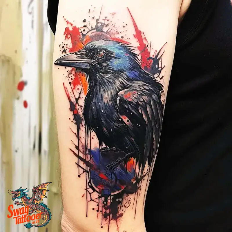 raven tattoo