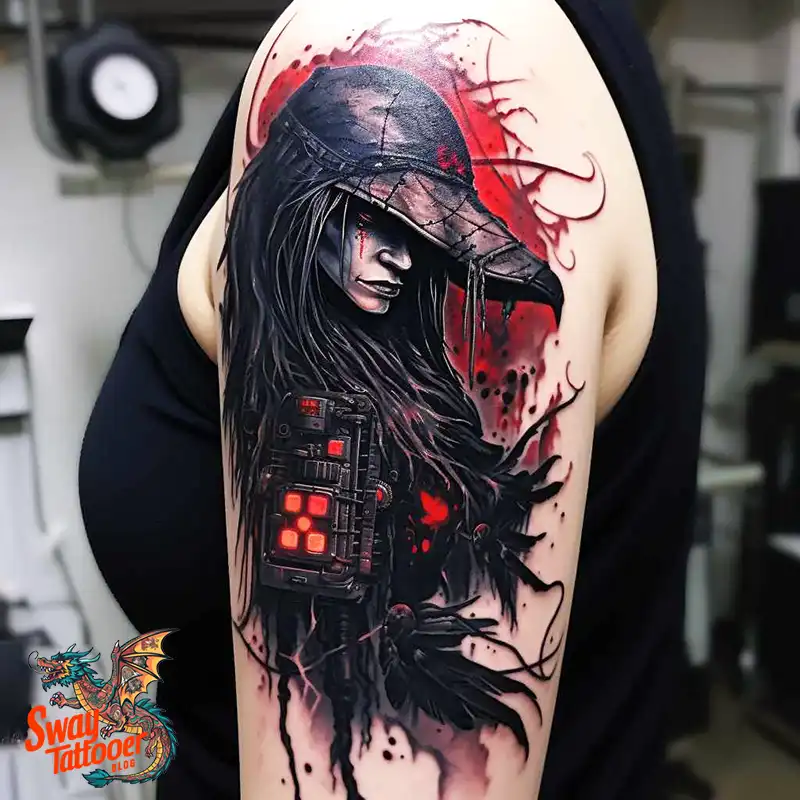 raven tattoo