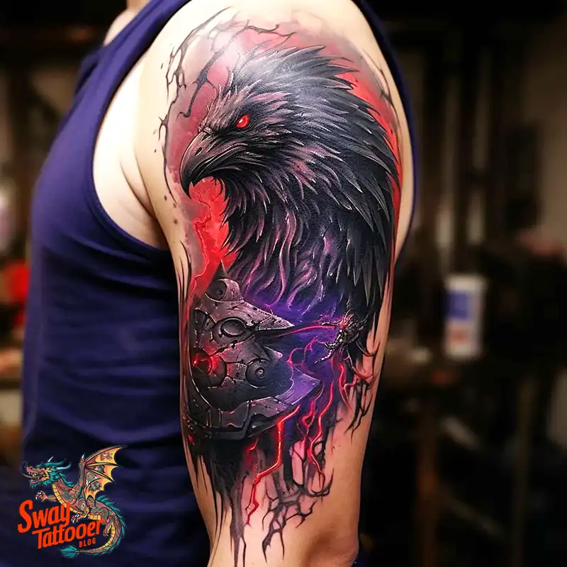raven tattoo