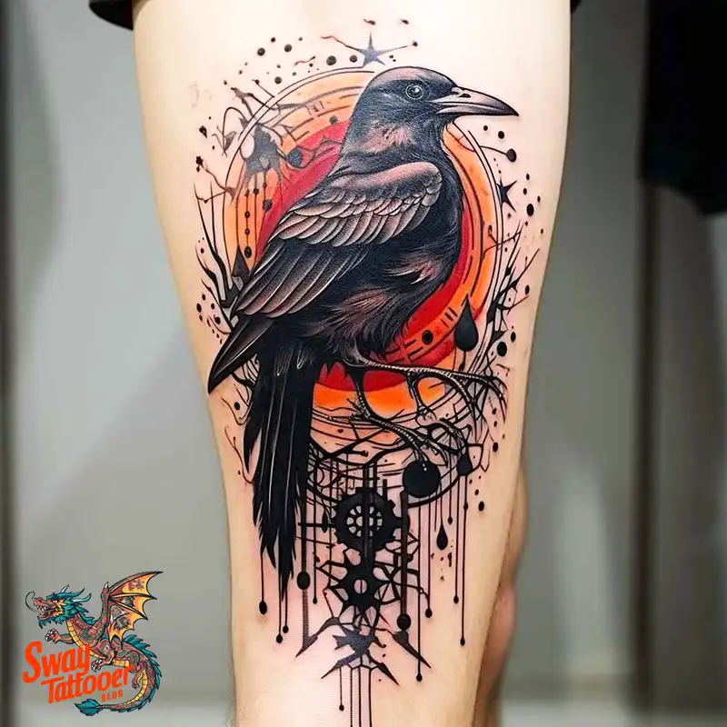 raven tattoo