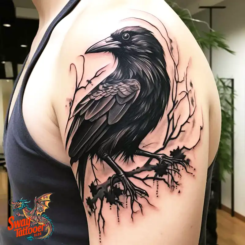 raven tattoo