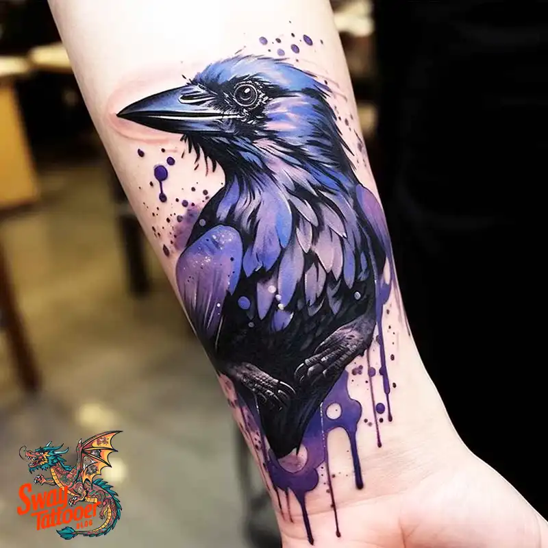 raven tattoo