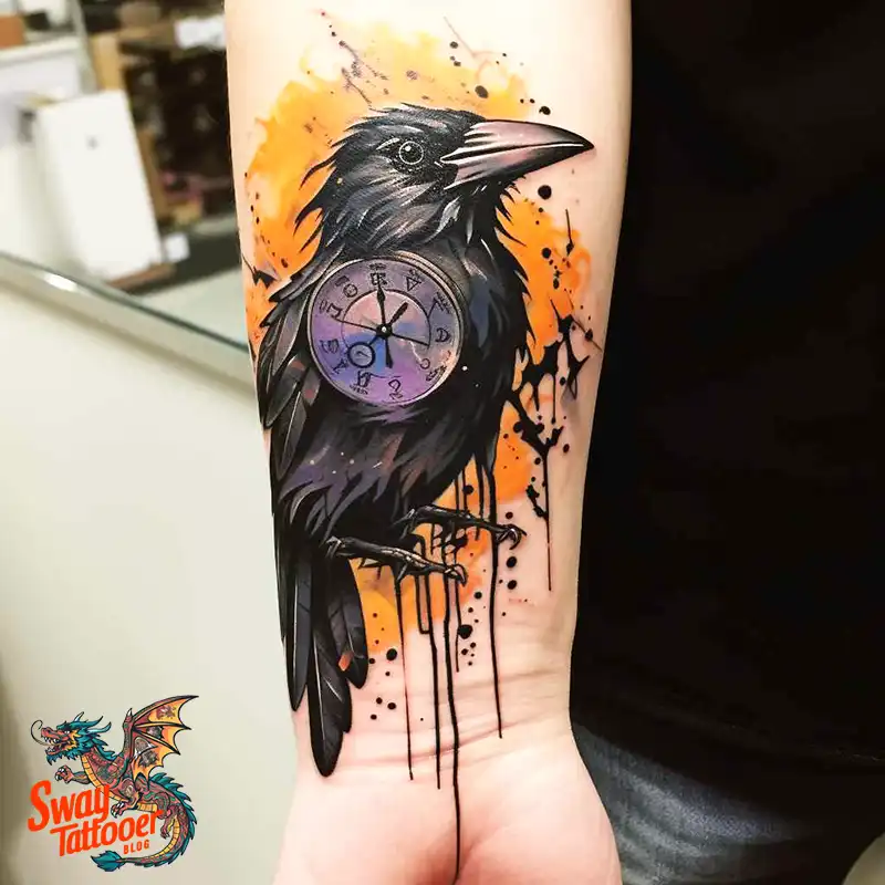 raven tattoo