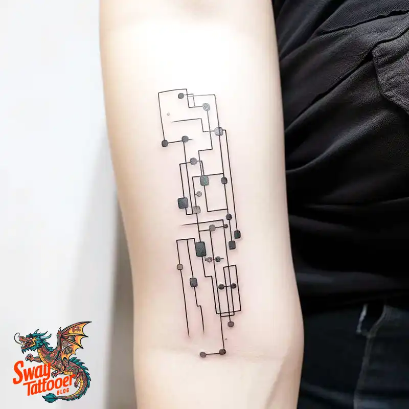 70 Rectangle Tattoo Ideas: Geometric Art & Bold Statement 54 rectangle tattoo