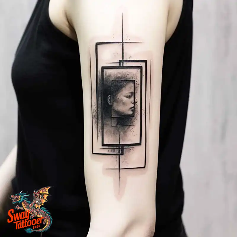 70 Rectangle Tattoo Ideas: Geometric Art & Bold Statement 53 rectangle tattoo