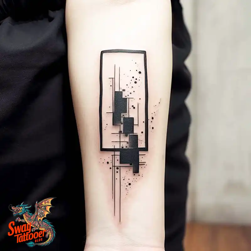 70 Rectangle Tattoo Ideas: Geometric Art & Bold Statement 49 rectangle tattoo