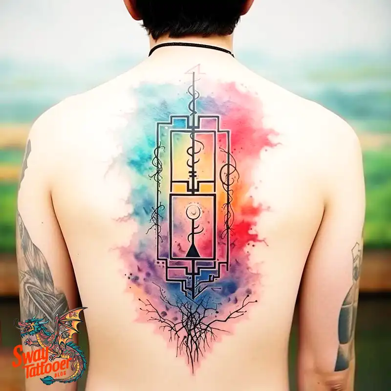 70 Rectangle Tattoo Ideas: Geometric Art & Bold Statement 66 rectangle tattoo