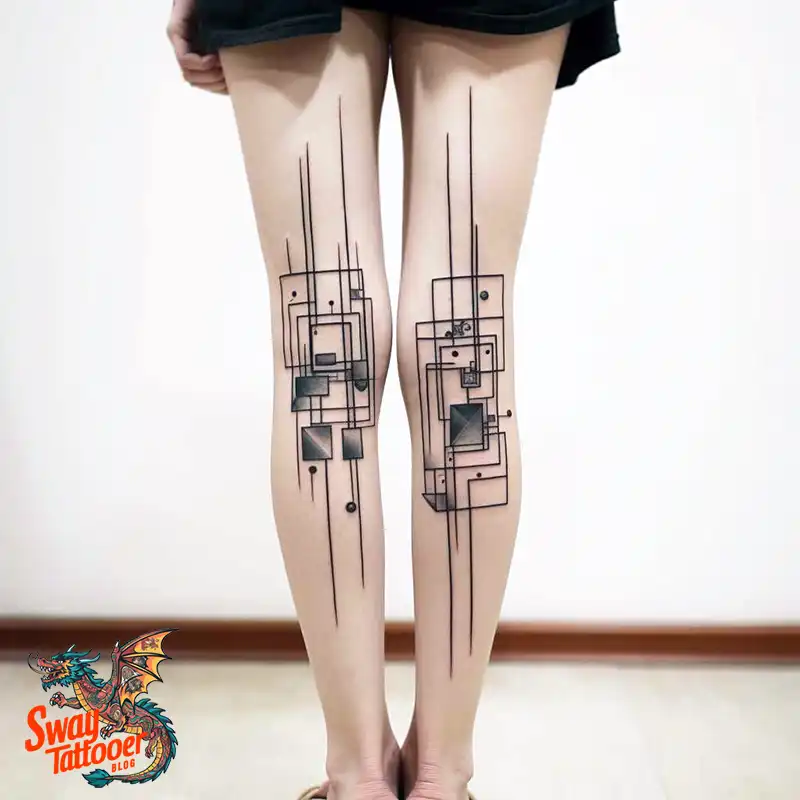 70 Rectangle Tattoo Ideas: Geometric Art & Bold Statement 48 rectangle tattoo