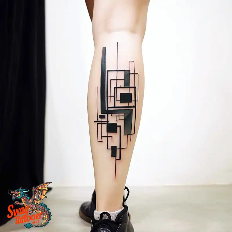 70 Rectangle Tattoo Ideas: Geometric Art & Bold Statement 46 rectangle tattoo