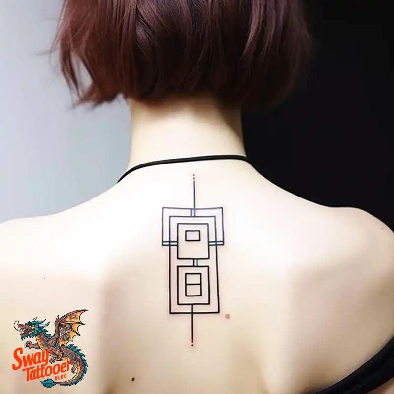 70 Rectangle Tattoo Ideas: Geometric Art & Bold Statement 44 rectangle tattoo