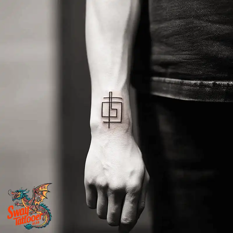 70 Rectangle Tattoo Ideas: Geometric Art & Bold Statement 36 rectangle tattoo