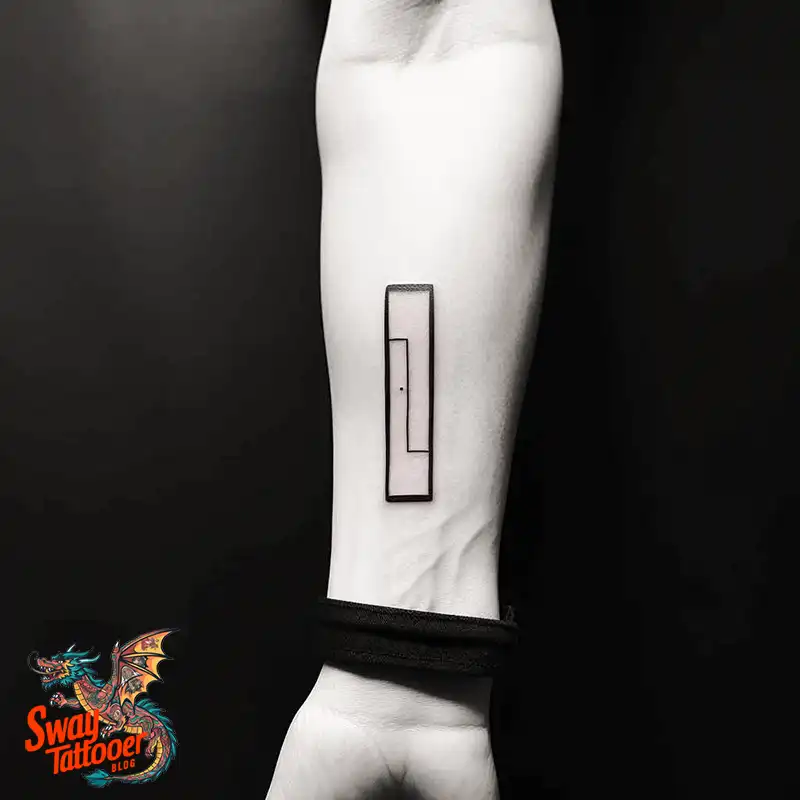 70 Rectangle Tattoo Ideas: Geometric Art & Bold Statement 35 rectangle tattoo