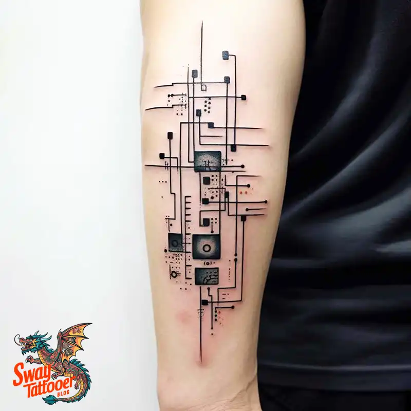 70 Rectangle Tattoo Ideas: Geometric Art & Bold Statement 30 rectangle tattoo