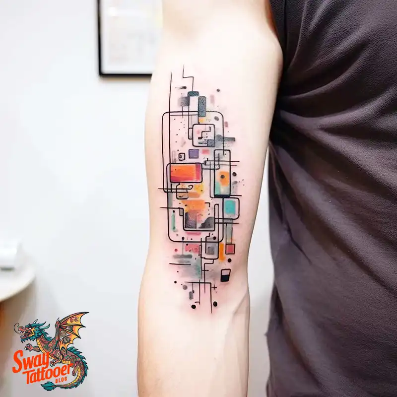 70 Rectangle Tattoo Ideas: Geometric Art & Bold Statement 28 rectangle tattoo