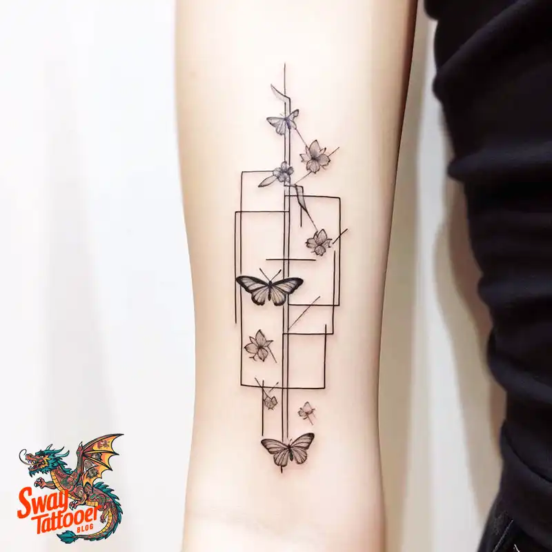 70 Rectangle Tattoo Ideas: Geometric Art & Bold Statement 27 rectangle tattoo