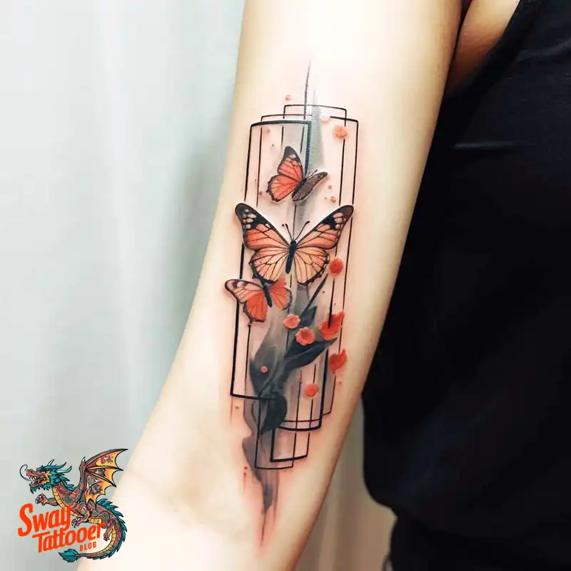 70 Rectangle Tattoo Ideas: Geometric Art & Bold Statement 25 rectangle tattoo