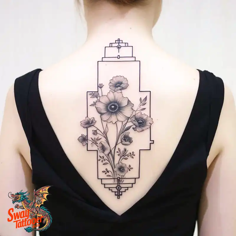 70 Rectangle Tattoo Ideas: Geometric Art & Bold Statement 24 rectangle tattoo