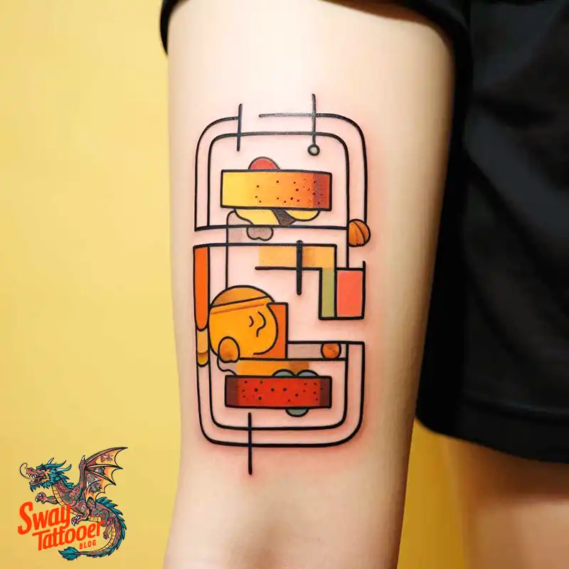 70 Rectangle Tattoo Ideas: Geometric Art & Bold Statement 17 rectangle tattoo