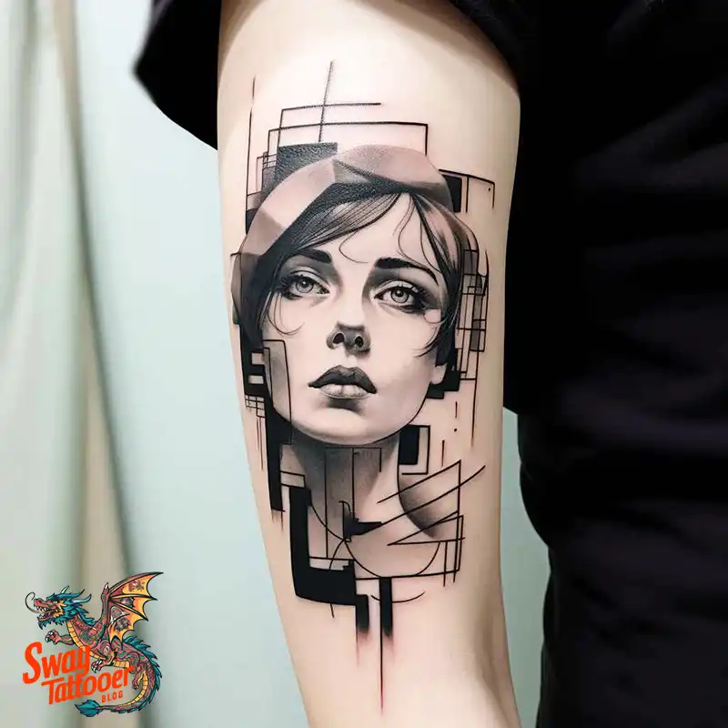 70 Rectangle Tattoo Ideas: Geometric Art & Bold Statement 2 rectangle tattoo