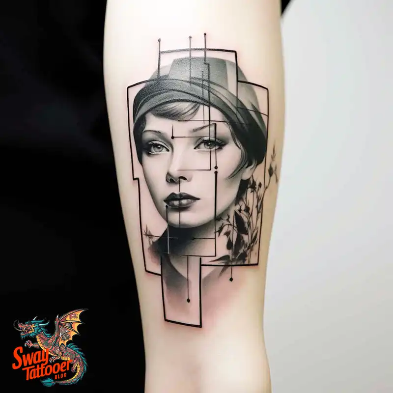 70 Rectangle Tattoo Ideas: Geometric Art & Bold Statement 3 rectangle tattoo