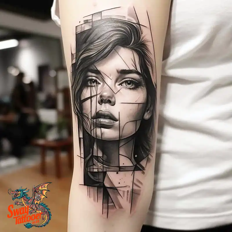 70 Rectangle Tattoo Ideas: Geometric Art & Bold Statement 4 rectangle tattoo