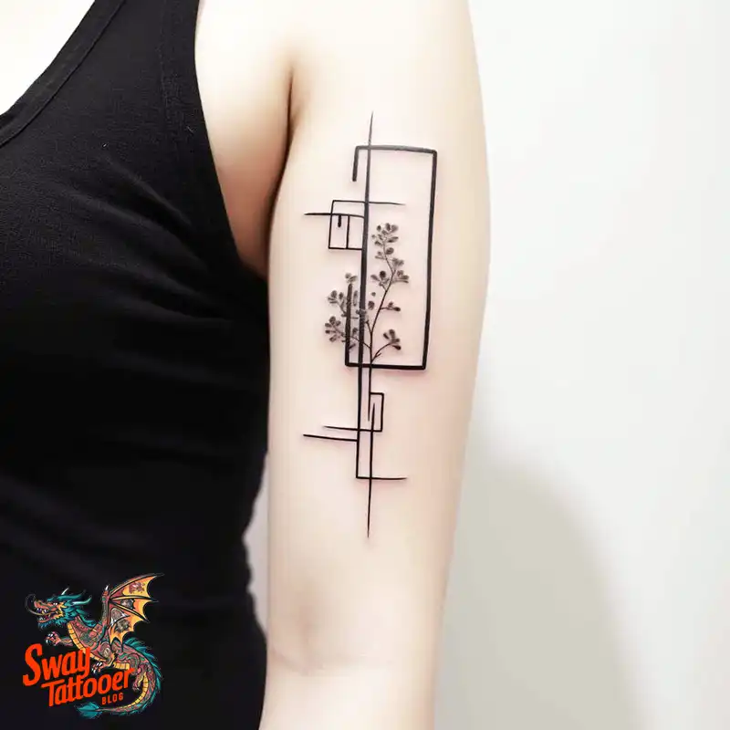 70 Rectangle Tattoo Ideas: Geometric Art & Bold Statement 11 rectangle tattoo