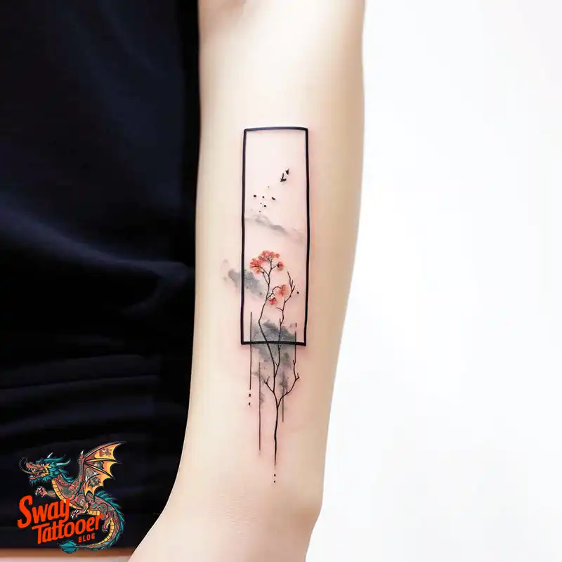 70 Rectangle Tattoo Ideas: Geometric Art & Bold Statement 10 rectangle tattoo