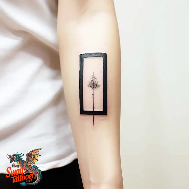 70 Rectangle Tattoo Ideas: Geometric Art & Bold Statement 9 rectangle tattoo