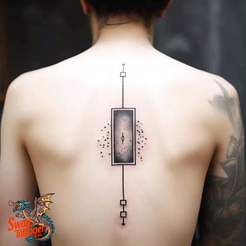 70 Rectangle Tattoo Ideas: Geometric Art & Bold Statement 8 rectangle tattoo