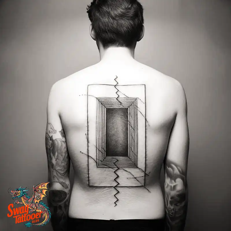 70 Rectangle Tattoo Ideas: Geometric Art & Bold Statement 7 rectangle tattoo