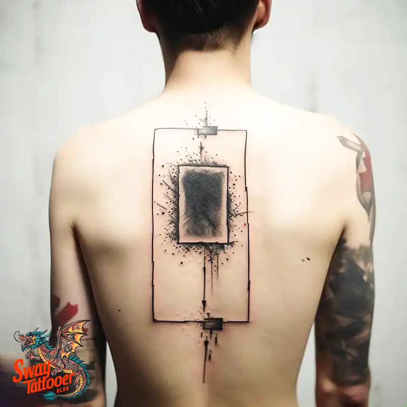 70 Rectangle Tattoo Ideas: Geometric Art & Bold Statement 6 rectangle tattoo