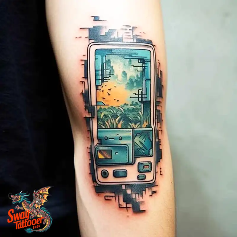 70 Rectangle Tattoo Ideas: Geometric Art & Bold Statement 14 rectangle tattoo
