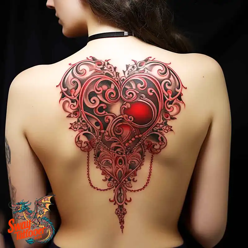 50 Red Ink Tattoo Ideas: Bold, Beautiful & Unique Designs 49 red ink tattoo