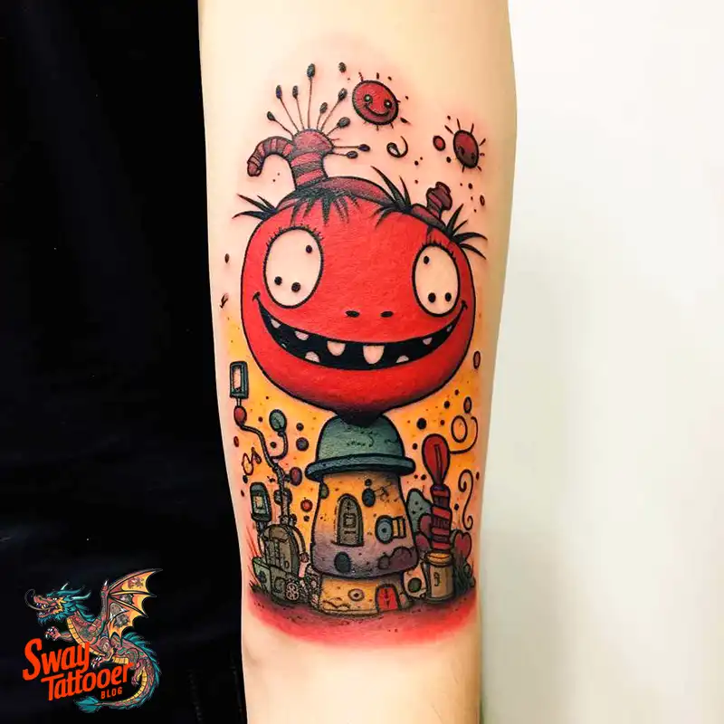 50 Red Ink Tattoo Ideas: Bold, Beautiful & Unique Designs 38 red ink tattoo