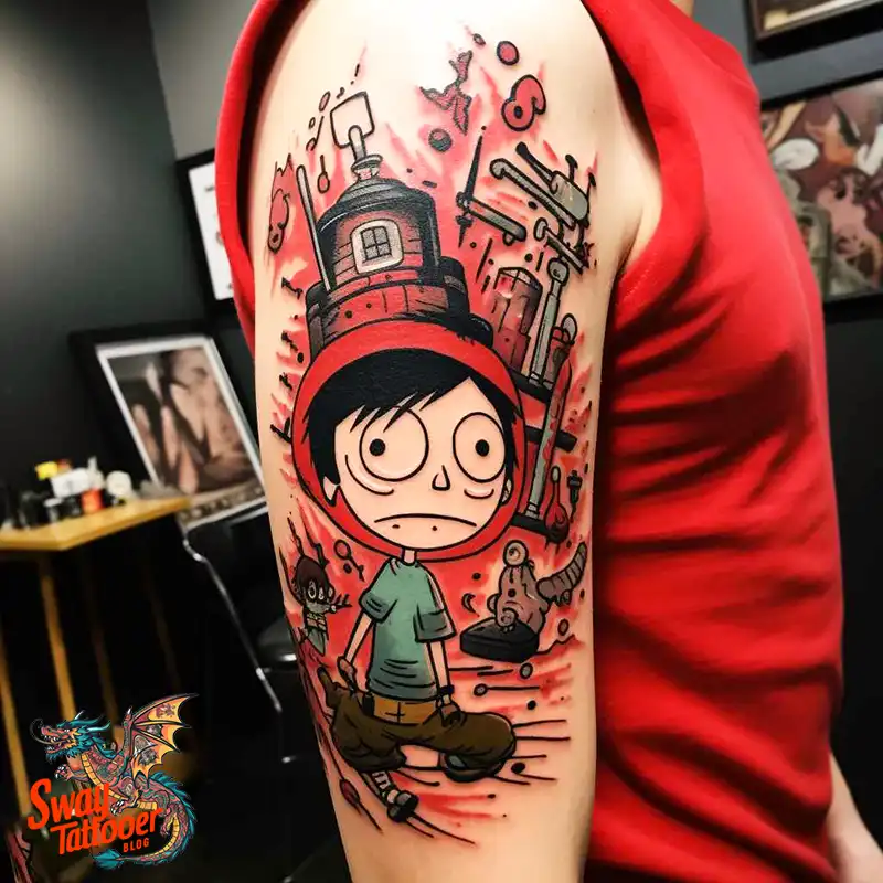 50 Red Ink Tattoo Ideas: Bold, Beautiful & Unique Designs 34 red ink tattoo