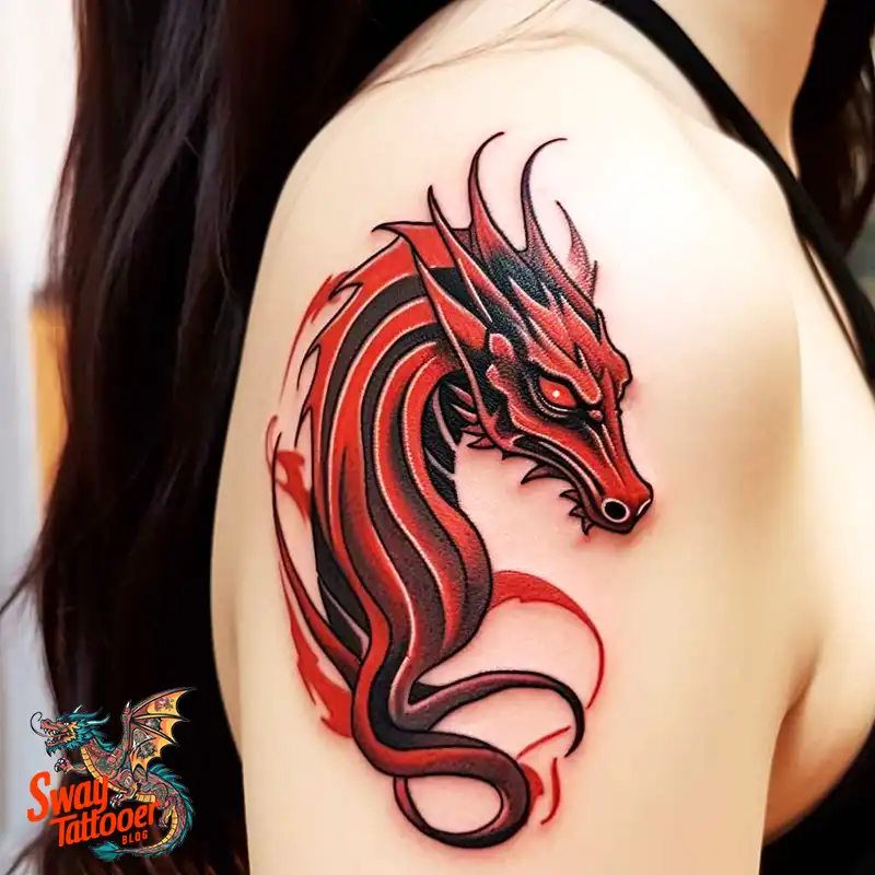 50 Red Ink Tattoo Ideas: Bold, Beautiful & Unique Designs 19 red ink tattoo