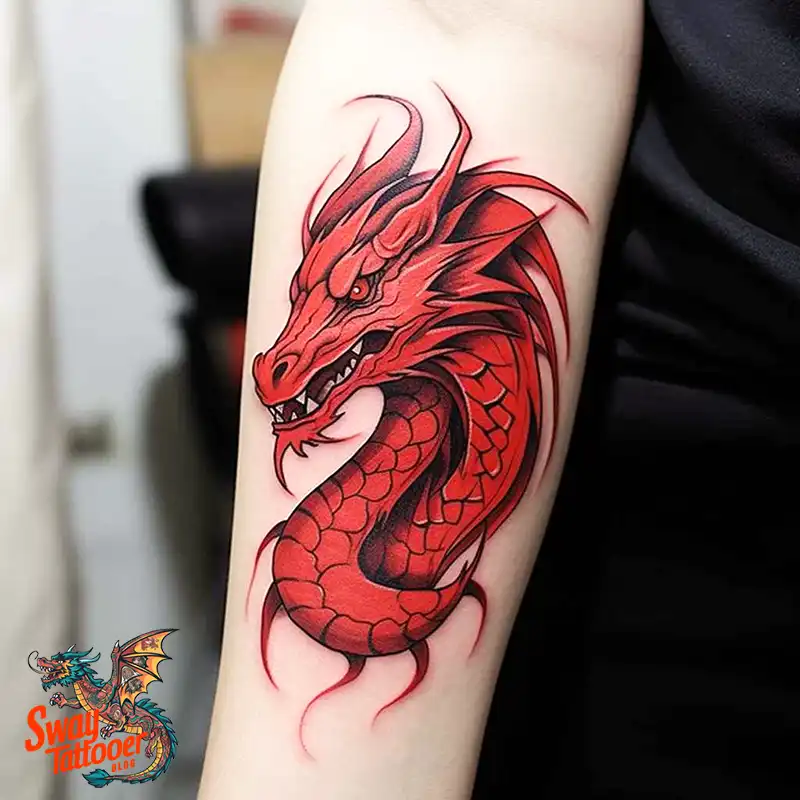 50 Red Ink Tattoo Ideas: Bold, Beautiful & Unique Designs 24 red ink tattoo