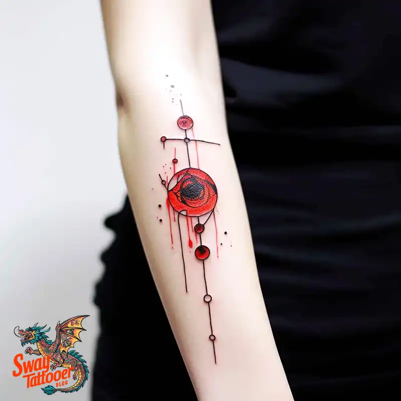 50 Red Ink Tattoo Ideas: Bold, Beautiful & Unique Designs 22 red ink tattoo