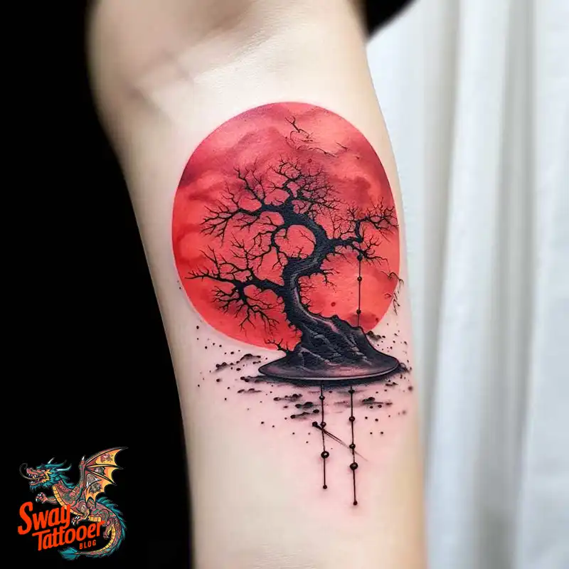 50 Red Ink Tattoo Ideas: Bold, Beautiful & Unique Designs 16 red ink tattoo