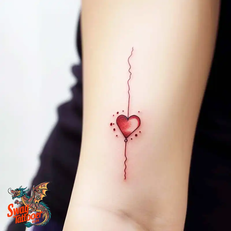 50 Red Ink Tattoo Ideas: Bold, Beautiful & Unique Designs 11 red ink tattoo