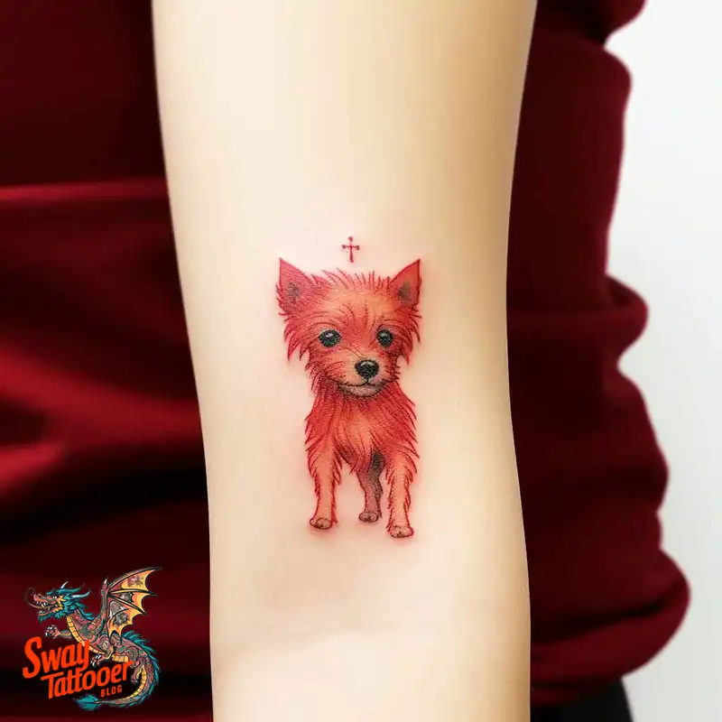 50 Red Ink Tattoo Ideas: Bold, Beautiful & Unique Designs 7 red ink tattoo