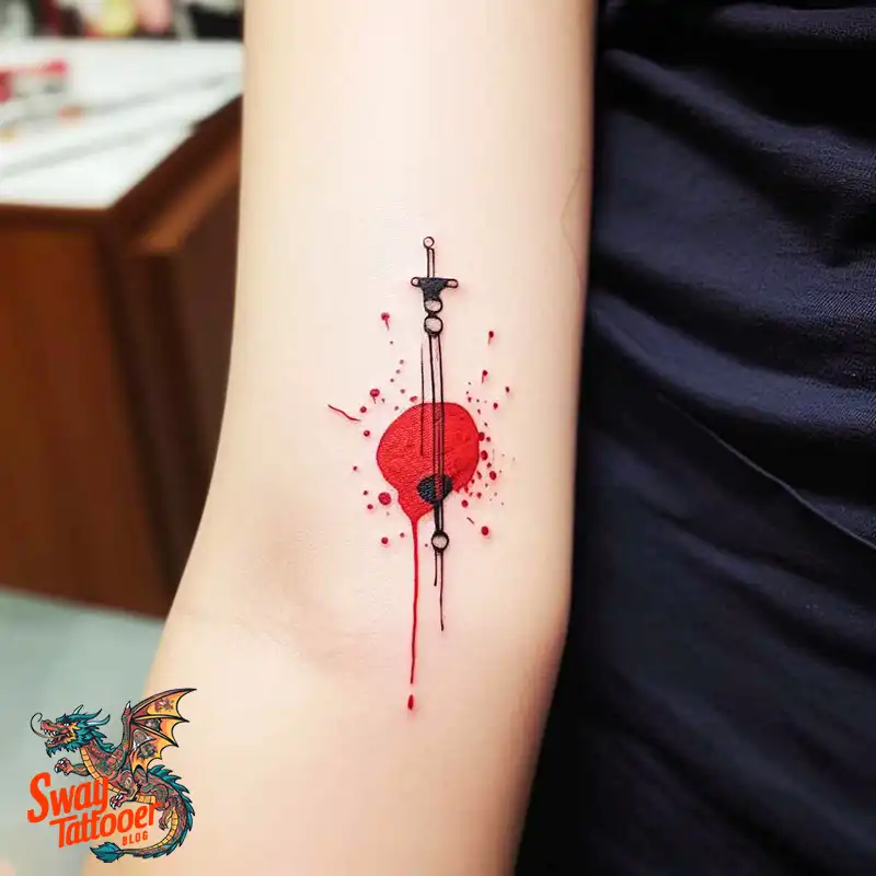 50 Red Ink Tattoo Ideas: Bold, Beautiful & Unique Designs 5 red ink tattoo